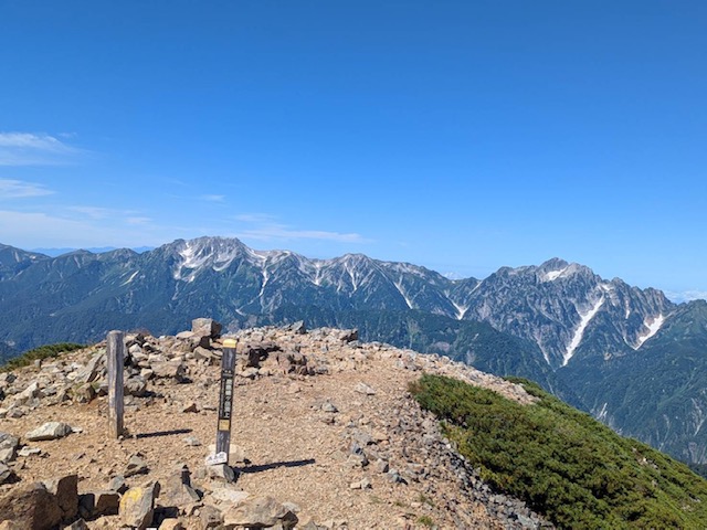 2025年8月冷池山荘種池山荘新越山荘